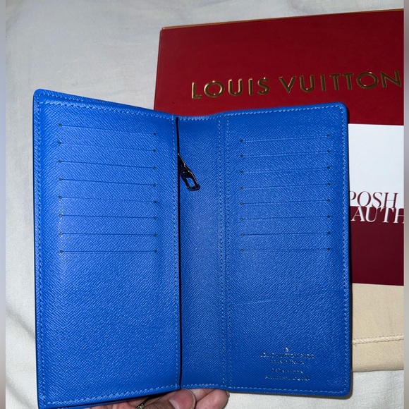 🔥UNUSED!! Louis Vuitton x Virgil Abloh•Clouds Brazza Wallet - Picture 4 of 8